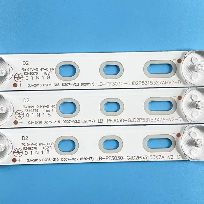 Éclairage TV 32PFS6402/12 32PFT4309/60 32PFT5300/60 barre LED bande de rétro-éclairage règle de lign