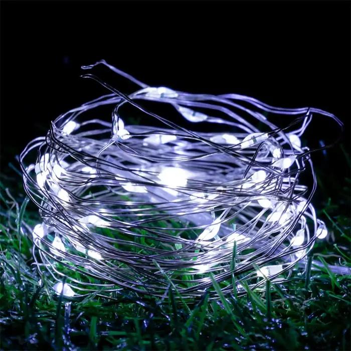 20M LED lumières fil de cuivre chaîne lumières USB guirlande fée éclairage cordes pour vacances noël