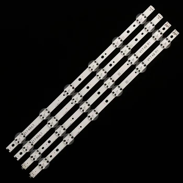 Bande LED compatible avec LLG 49 V17 49UJ670V 49UV340C 49UJ6565 ART3 2862 2863 6916L-2862A 6916L-286