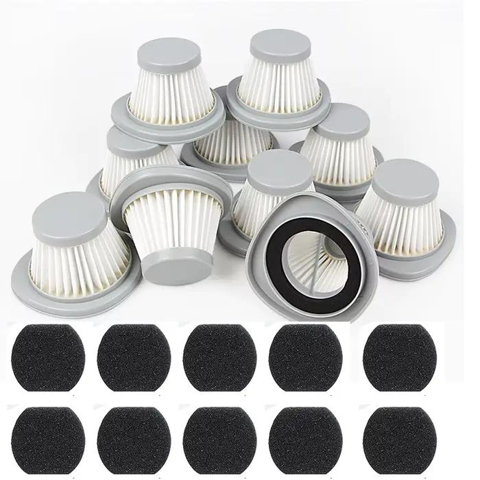 Pièces pour aspirateur Xiaomi Deerma DX118C / DX118M, 10 pièces/6 pièces/5 pièces/1 pièce, filtre HE