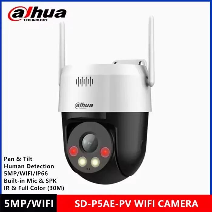 Dahua DH-SD-P5AE-PV 5MP IR30M et 24 heures vidéo couleur intégré micro et haut-parleur prise en char