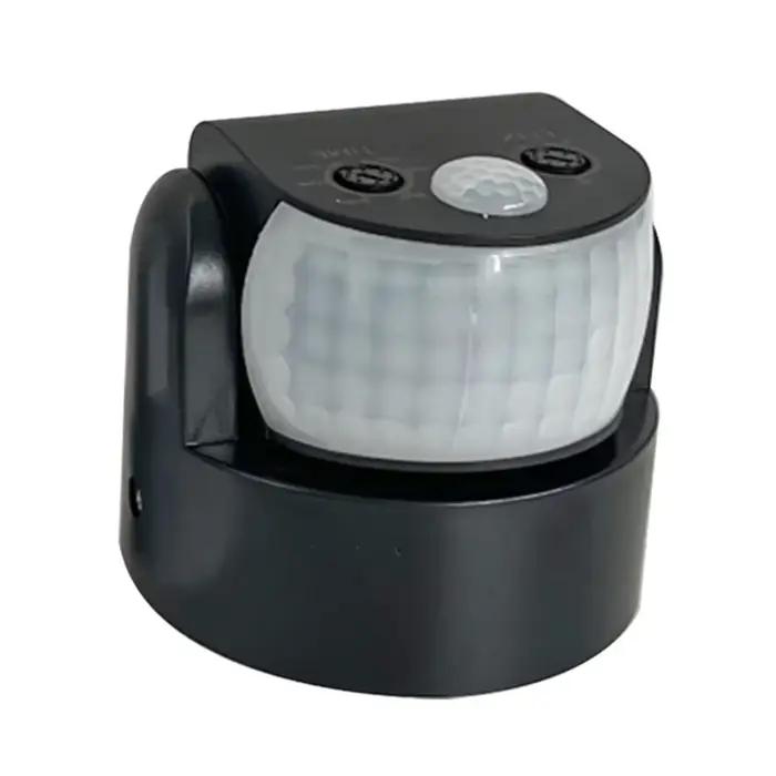 Capteur de mouvement à Double sonde AC 220V-240V, détecteur de mouvement PIR automatique 180 ° Int