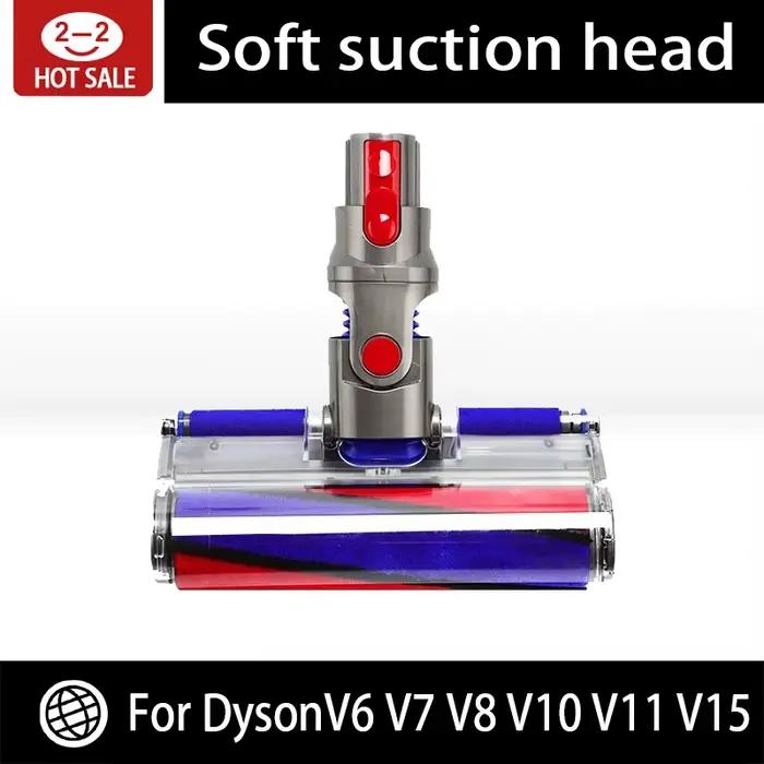 Brosse de sol de remplacement pour aspirateur Dyson V6 V7 V8 V10 V11 V15, tête d'aspiration en velou