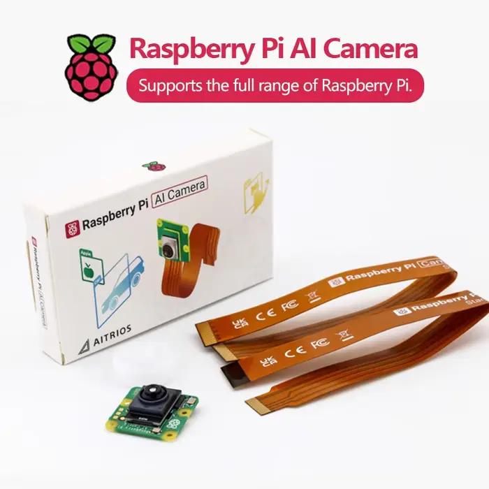Caméra officielle Raspberry Pi AI d'origine, capteur Sony IMX500 et MCU RP2040