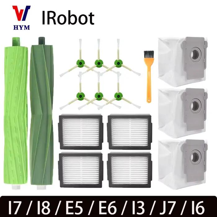 Accessoires pour aspirateur Robot IRobot Roomba I7 I8 E5 E6 I3 J7 I6, brosse latérale principale, pi
