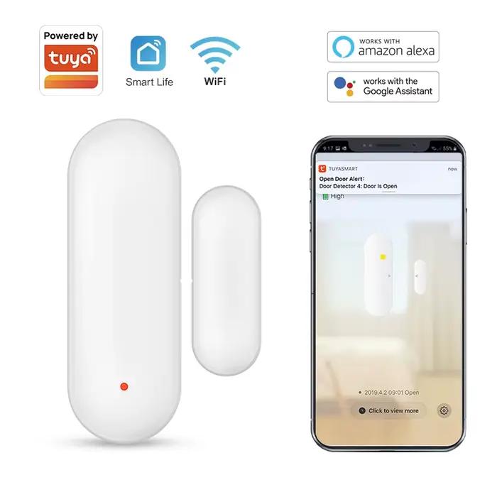 Tuya Smart WiFi Door Sensor, Smart Home, Open Close Detector, Smartlife App Control, Notification, C