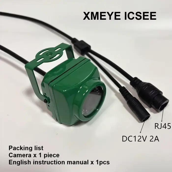 Mini caméra extérieure ICSEE 4K IPC IP67 étanche 3/4/5/8MP extérieure IR Vision nocturne POE Webcam