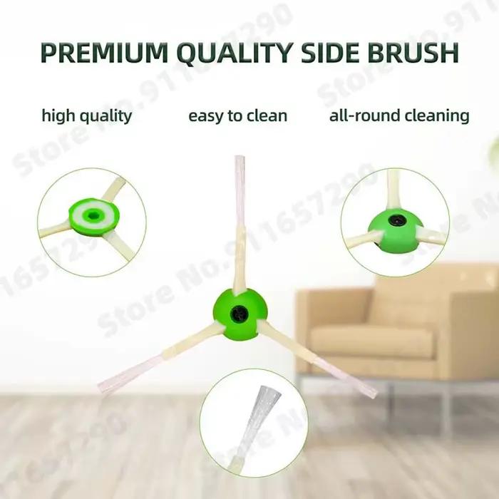 Sac à poussière avec filtre Hepa pour brosse latérale principale, pièces de rechange pour aspirateur