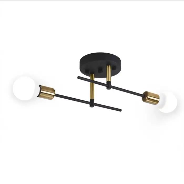 Plafonnier sans ampoule suspension industrielle moderne pour salon/salle à manger/chambre à coucher/