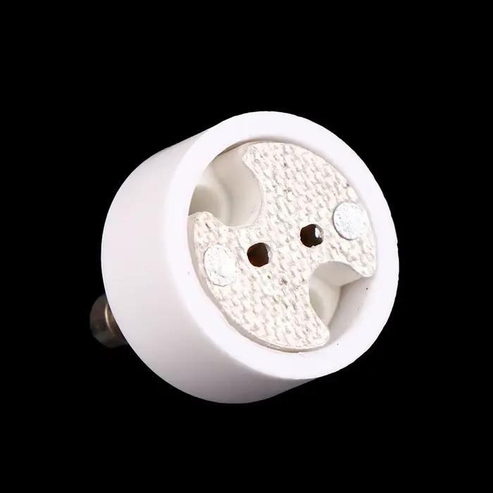 Douille en céramique pour ampoule halogène LED, GU10 à MR16, G4, GU5.3, dean 6.35, adaptateur à broc