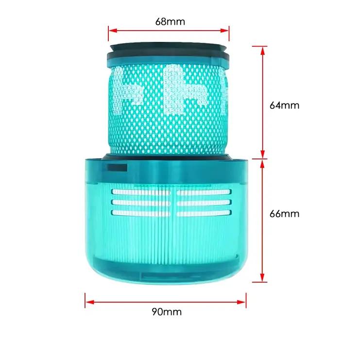 Filtre à poussière HEPA pour aspirateur à main sans fil Dyson V6 V7 V8 V10 V11 V12 SV12 SV14 SV18 Sl