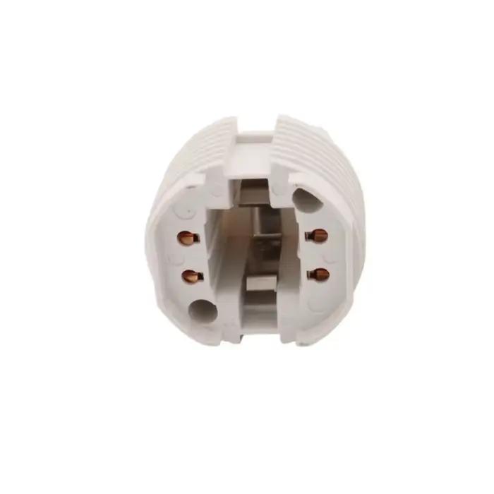 G24 Test vieillissement support de lampe 2p 4pin lumière LED support de lampe convertisseur vis ampo