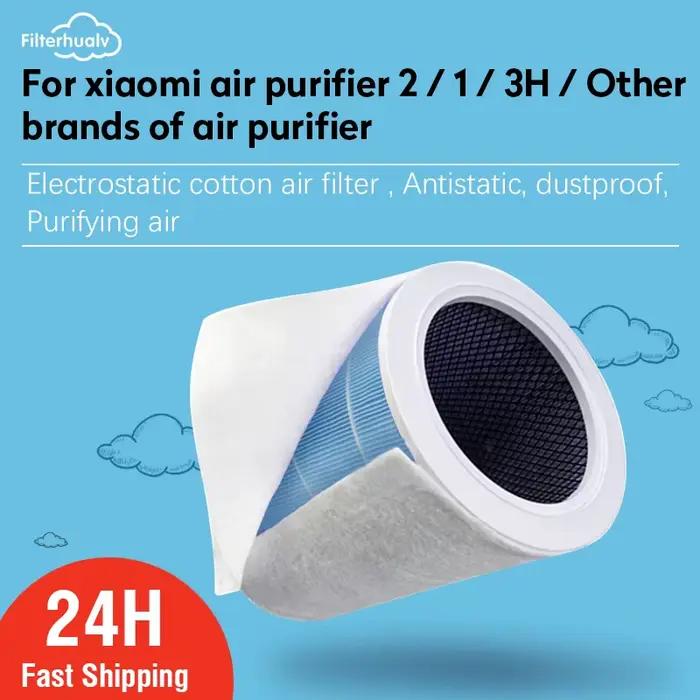 10 pièces PM2.5 filtre Kimberley coton électrostatique Anti-poussière coton pour purificateur d'air