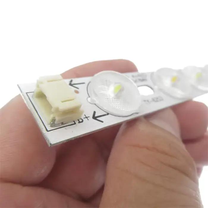 10 pièces LED Tube plafonnier Module Source 4W 6W 8W trois couleurs 2835 LED barre lumières plafonni