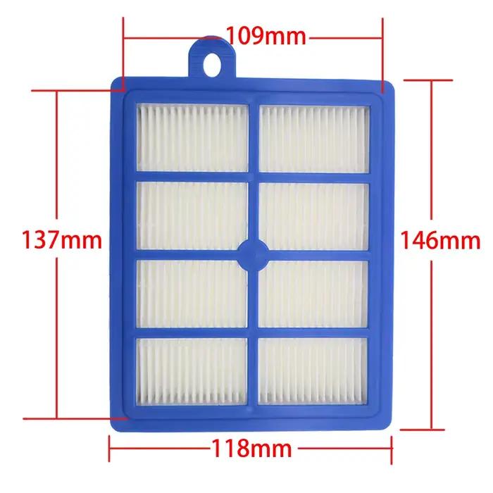 Filtre HEPA anti-poussière H12 H13/filtre en coton pour aspirateur Philips Electrolux AEG FC9080 FC9