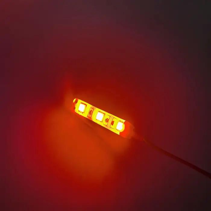 5 pièces DC12V 5050 10 cm 6 LED s 5 cm 3 LED bande lumineuse LED étanche bande flexible bande lumine