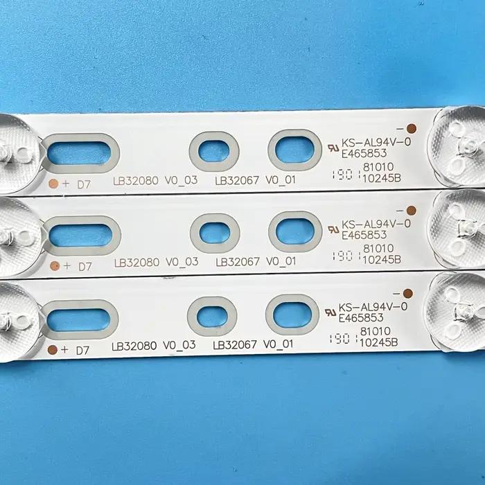Éclairage TV 32PFS6402/12 32PFT4309/60 32PFT5300/60 barre LED bande de rétro-éclairage règle de lign