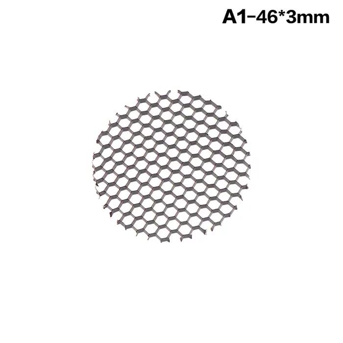 Plafonnier LED avec couvercle en maille nid d'abeille, abat-jour à lumière douce pour luminaire, des