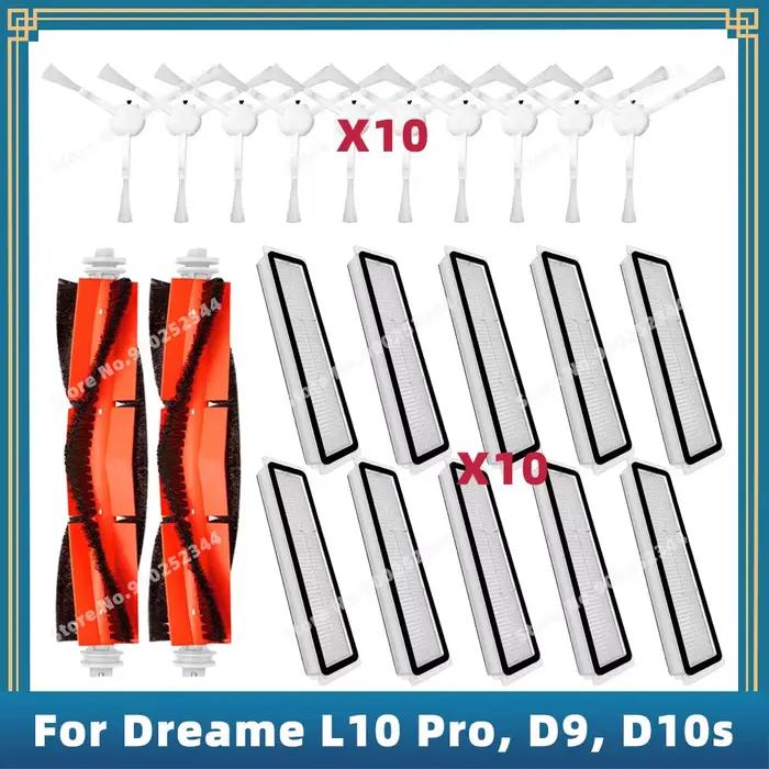 Accessoires de rechange pour Dreame L10 Pro, D9, D9 Max, D9 ata stral, D9 Pro, D10s, D10s Pro, pièce