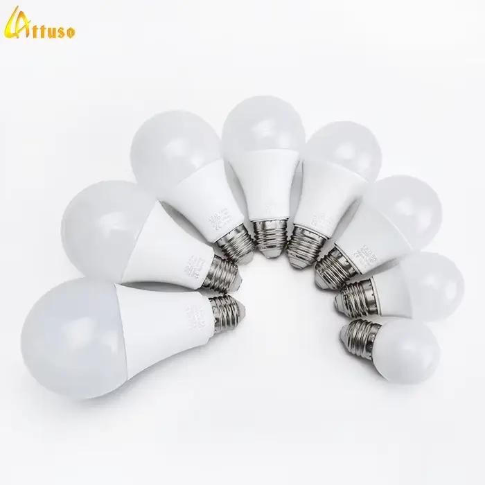 Ampoule LED E14 E27 AC 220V, SMD2835, puissance réelle 3W 6W 9W 12W 15W 18W 20W 24W, haute luminosit