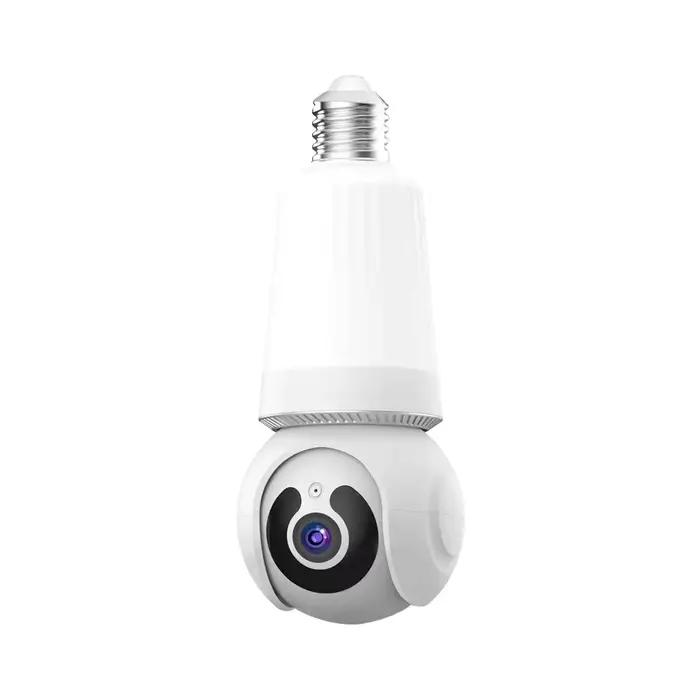 Caméra 2-en-1 avec ampoule LED intégrée, Wi-Fi sans fil, haute définition, dispositif de surveillanc