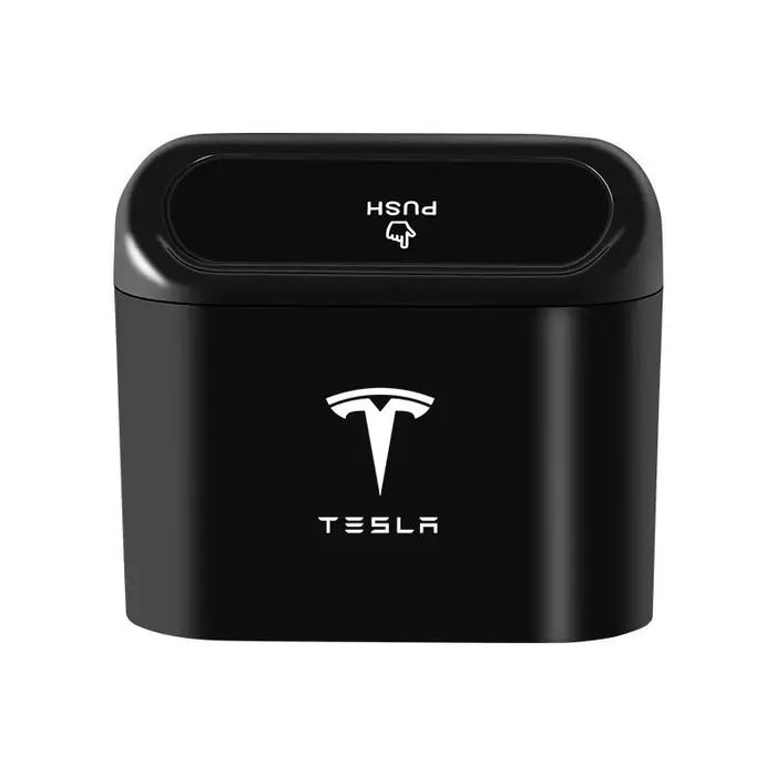 Poubelle de porte de voiture, boîte de rangement pour Tesla Model 3 Model S Model X Model Y, sac de