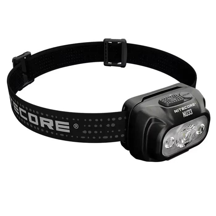 NITECORE NU33 700 Lumens haute CRI LED Triple sortie USB-C lampe frontale Rechargeable batterie Li-i