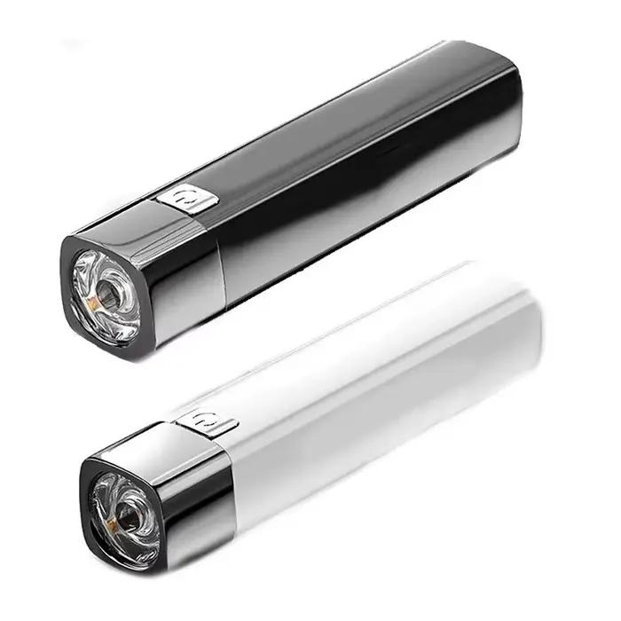 Mini Lampe de Poche Portable 2 en 1 Ultra Lumineuse G3 DulLED, Éclairage d'Extérieur, Power Bank, av