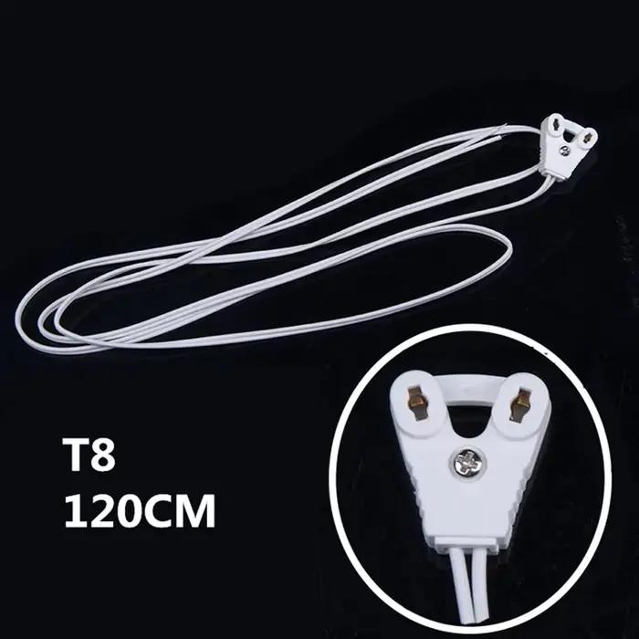 ZHMZH 4 pcs/lot support de lampe T8 boîte à lumière ligne lampes prise support de câble lumières fil