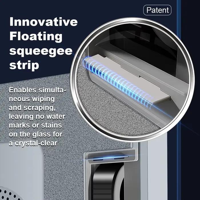 Robot lave-vitres Liectroux S11,pulvérisation d'eau à 4 directions,nettoyeur pour vitres,sols,murs e