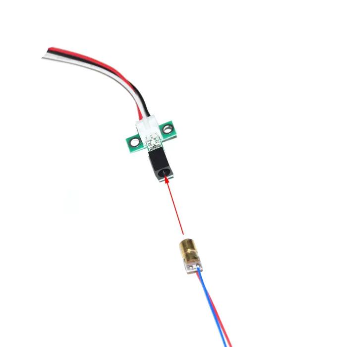 Détecteur Laser point DC5V, capteur d'alarme, Distance de détection maximale 10m