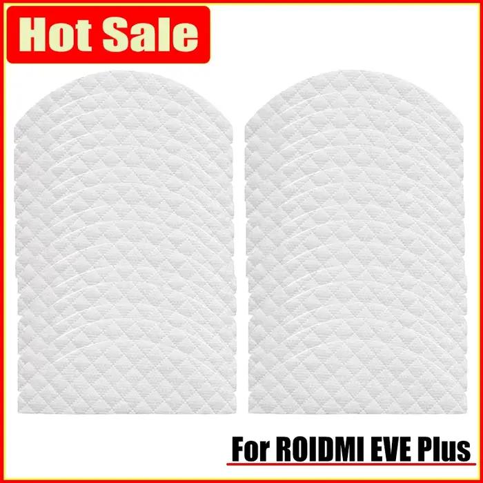 Colthèses de vadrouille jetables pour aspirateur ROIDMI EVE Plus, 30 pièces, lingettes jetables, acc