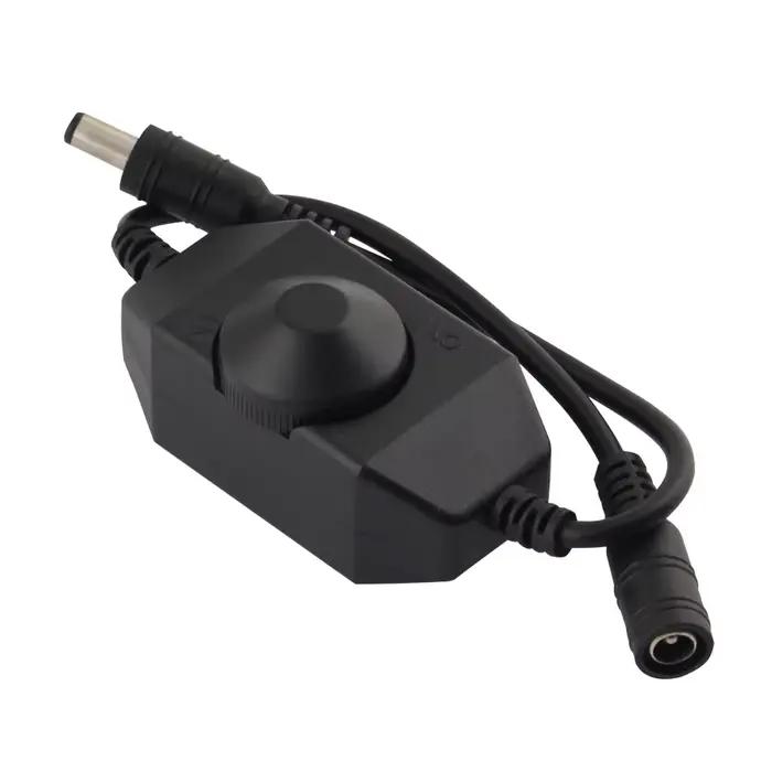 Variateur LED 12V 24V, luminosité réglable, régulateur d'intensité lumineuse, contrôleur LED pour 28