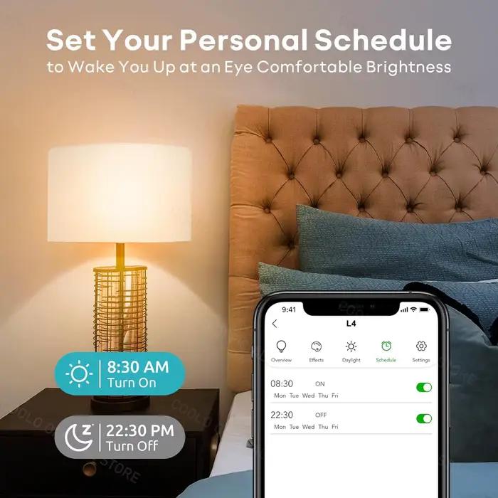 Ewelink WiFi Zigbee ampoule intelligente E27 lampe à LED RGB + WW + CW 18W 15W ampoule fonctionne av