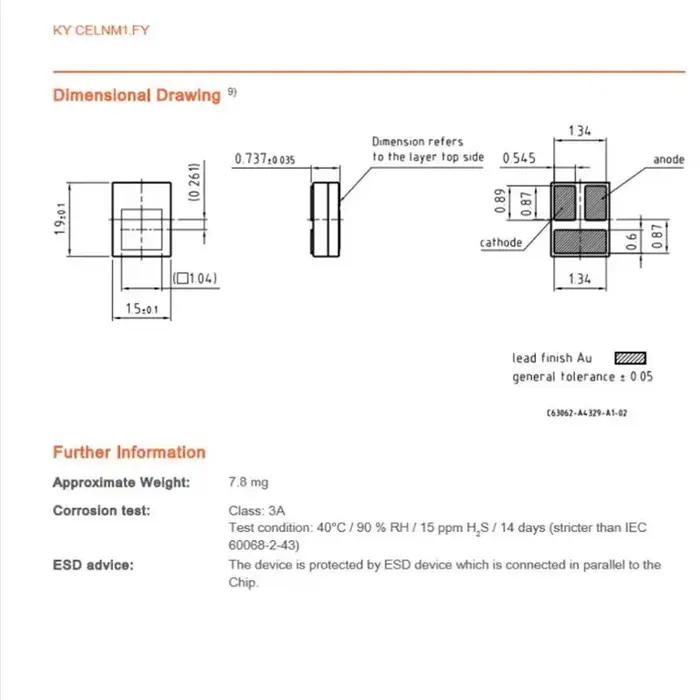 Osram haute puissance 5W Smd Led 2016 Luw Ceup 5w 3v 5500k 6500k blanc haute puissance pour puce d'é