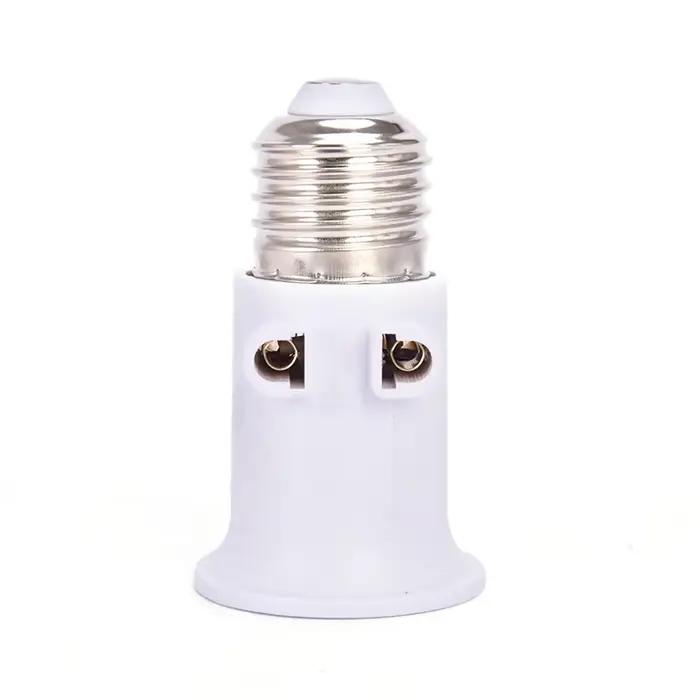 Adaptateur d'ampoule E27 ignifuge AC100-240V 4A PBT, 1 pièce, support de lampe, douille de Base avec