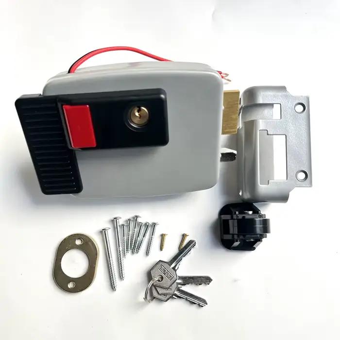 Serrure de porte à commande électronique intelligente standard ES, connexion du plus récent type, se