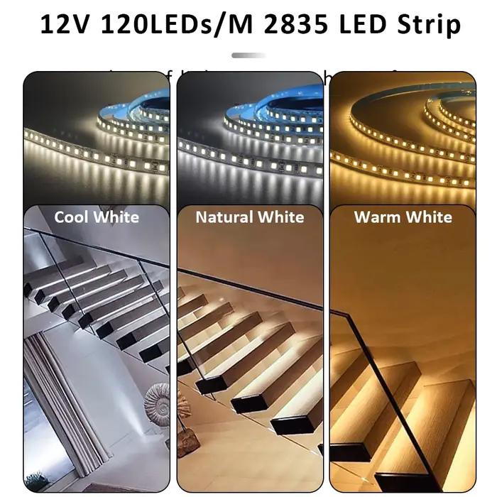 Capteur de mouvement LED, contrôleur de bande lumineuse pour escaliers, DC 12V 24V, 32 canaux, veill
