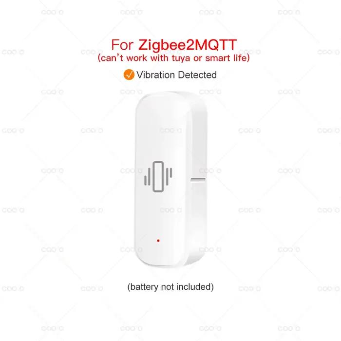 ZigBee 3.0 capteur de vibrations en temps réel porte fenêtre inclinaison alarme sécurité à domicile