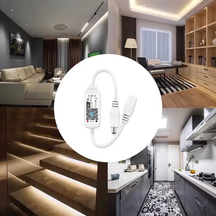 Magic Home Wifi LED variateur de contrôle APP commande vocale pour bande lumineuse LED monochrome fo