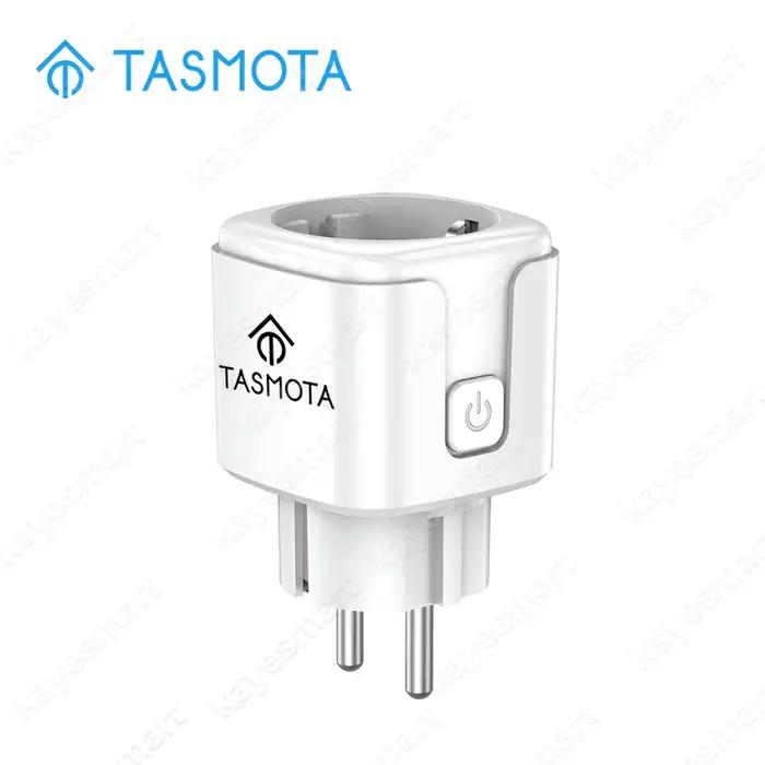 Prise intelligente Tasmota préprogrammée avec firmware TASMOTA, prise WiFi EU 16A avec surveillance