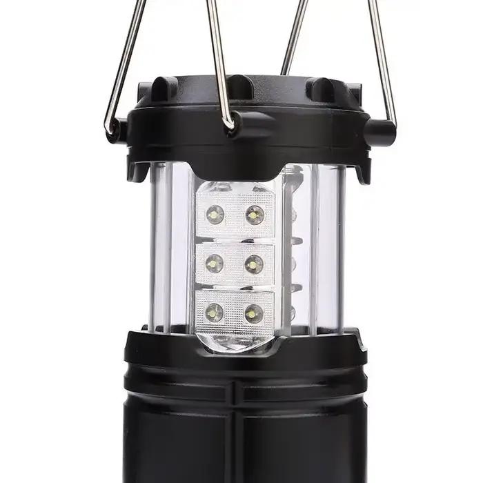 Mini lampe de tente 3 * COB LED lanterne Portable torche télescopique lampe de Camping lumière de se