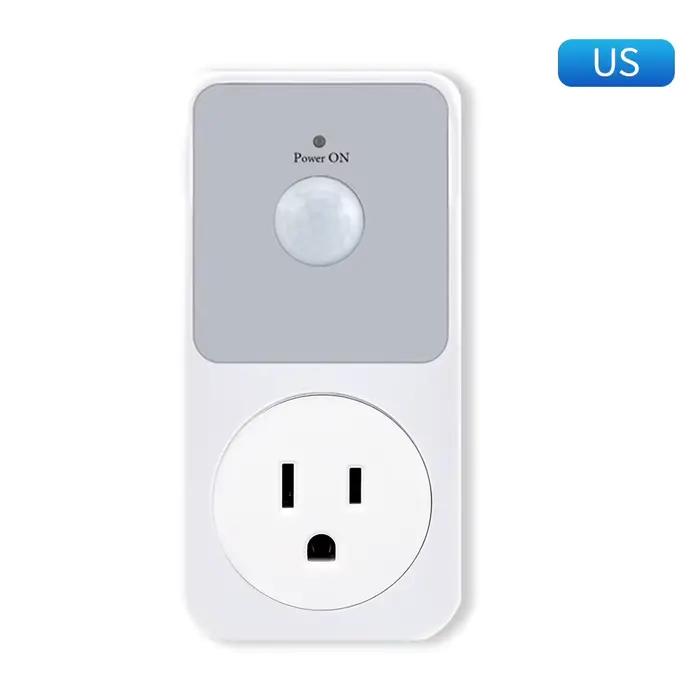 Douille de capteur infrarouge PIR à Induction automatique, support de lampe de nuit 110-240V 120 °