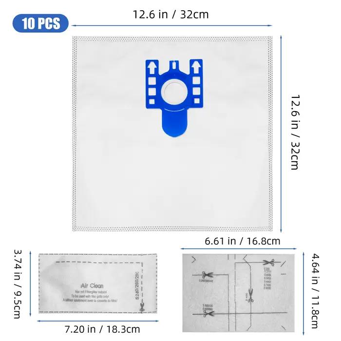 6 + 4 haute qualité pour Miele FJM sac à poussière pour MIELE FJM GN Type aspirateur Hoover sacs à p