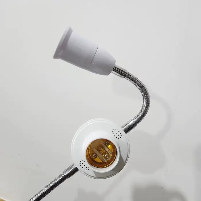 E27 multi tête tube flexible LED tête de lampe de conversion universelle double tête lampe étendue t
