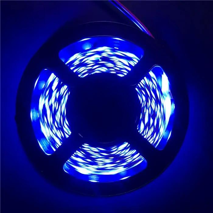 Bande lumineuse LED 12V 5M 300 LED SMD 3528, bande à diodes RGB et couleurs uniques, ruban LED de ha