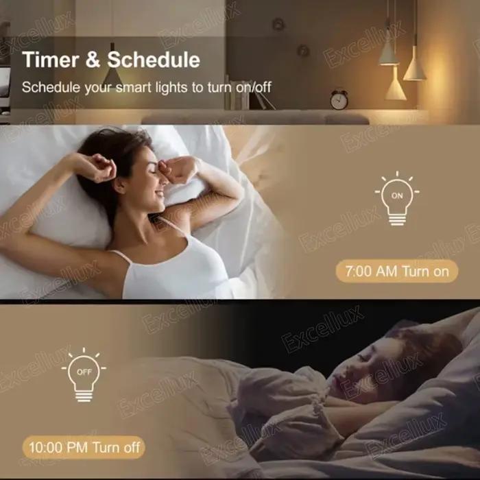 Ewelink Zigbee ampoule LED intelligente E27 lampes LED RGB + WW + CW 18W 15W ampoule fonctionne avec