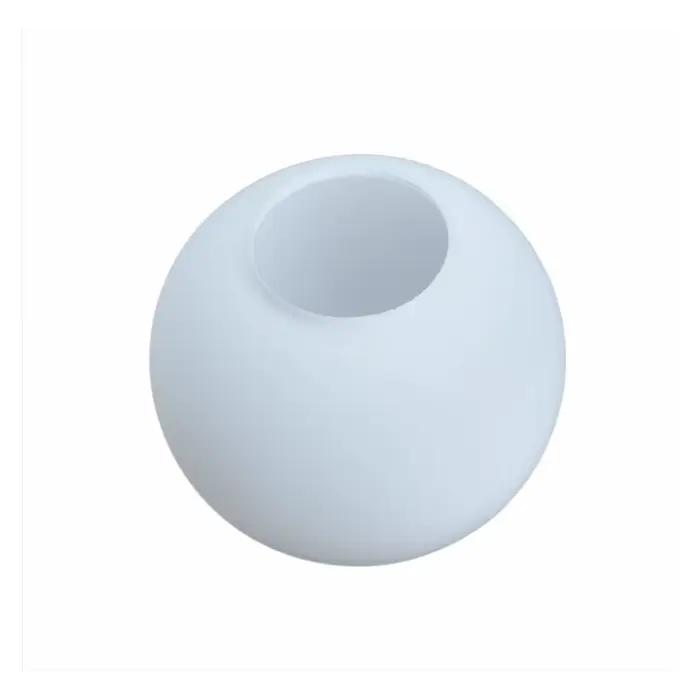 Abat-jour en verre blanc, abat-jour Globe laiteux, couvercle de lumière rond D10cm D12cm D15cm D20cm