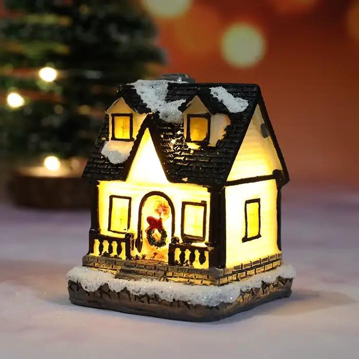 Décorations lumineuses de maison de noël pour ornements de maison, cadeau de noël pour enfants, nouv