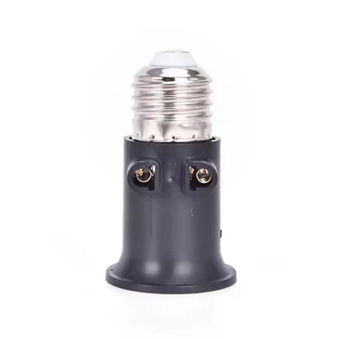 Adaptateur d'ampoule E27 ignifuge AC100-240V 4A PBT, 1 pièce, support de lampe, douille de Base avec